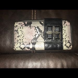 Snake skin wallet